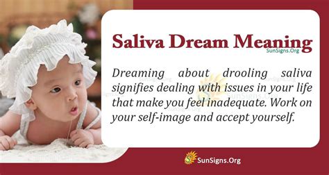 Analyzing the Symbolism of Saliva in Dreams