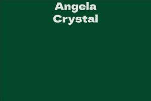 Angela Crystal's Net Worth and Assets