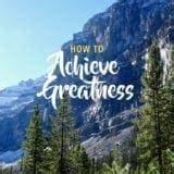 Angela Mathis' Perspective on Achieving Greatness