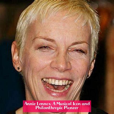 Annie Lennox: A Musical Icon