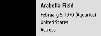 Arabella Field Height: Physical Appearance and Style