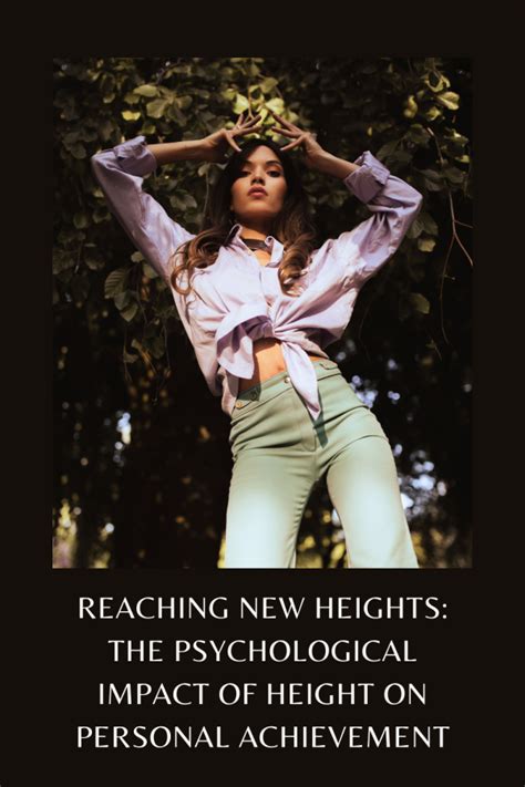 Ascending to New Heights: The Psychological Impact of Being an Extraordinarily Tall Woman