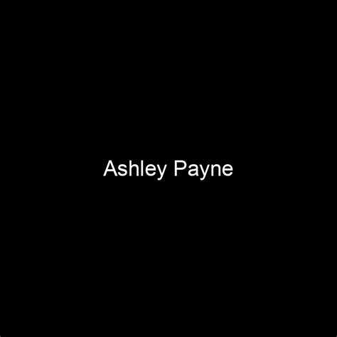 Ashley Payne's Net Worth