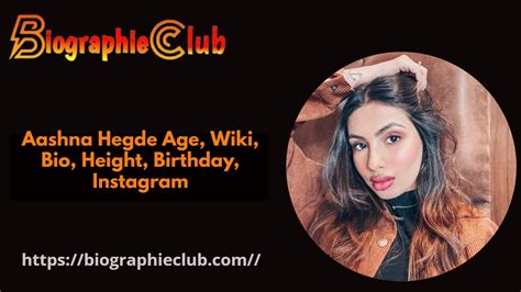 Ashna Hegde: Age and Personal Life