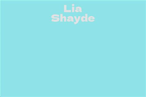 Beauty Secrets and Tips of the Enigmatic and Elegant Lia Shayde