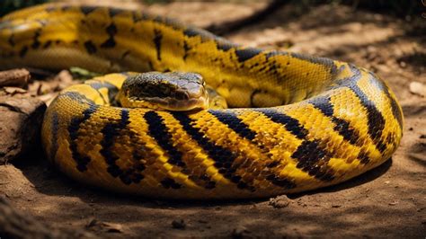 Behaviors and Habits of the Yellow Anaconda