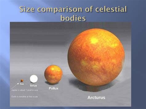 Body Dimensions of the Sensational Star