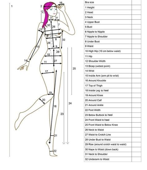 Body Measurements and Fashion Preferences