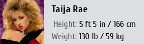 Body Measurements of Taija Rae