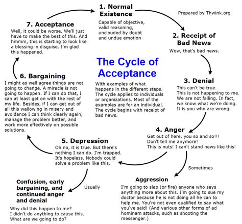 Breaking Down the Phases of Emotional Distress: Moving from Disbelief to Acceptance