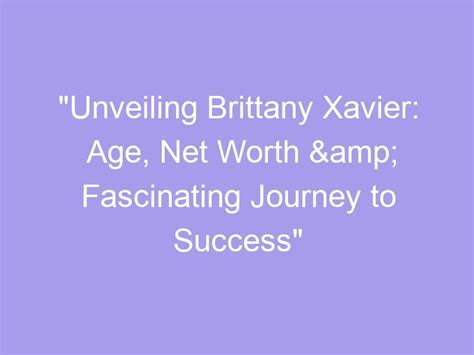 Brittany Angel's Journey to Success