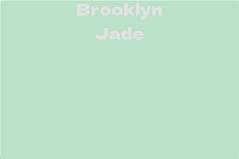 Brooklyn Jade's Net Worth