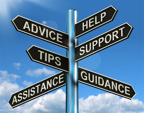 Building a Support System: Seeking Advice and Guidance