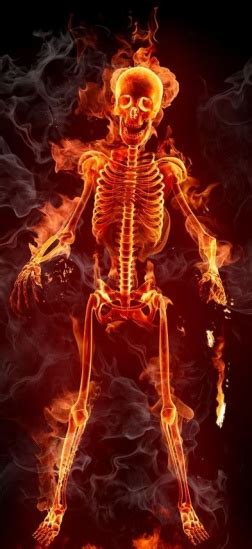 Burning Skeletons: A Reflection of Inner Transformations