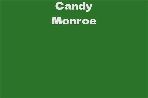 Candy Monroe Biography