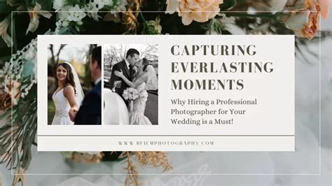 Capturing the Moments: Hiring a Professional Photographer