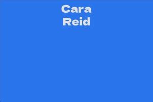 Cara Reid's Net Worth and Lifestyle