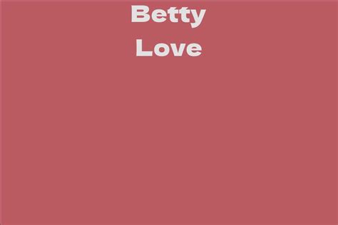 Career Journey of Betty Luv