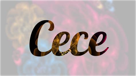 Cece: Background and Early Life