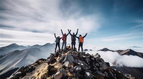 Celebrating Triumph: The Joy and Satisfaction of Reaching the Summit