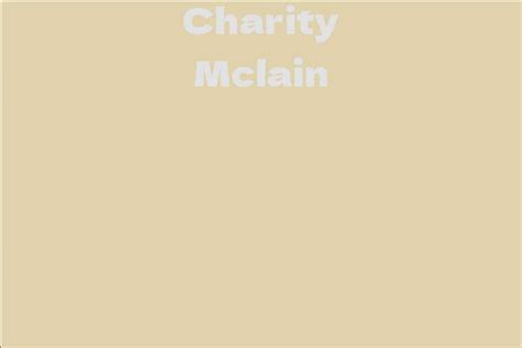 Charity Mclain's Journey to Success