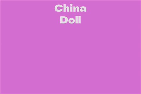 China Doll's Net Worth Analysis