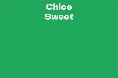 Chloe Sweet's Age: What to Know