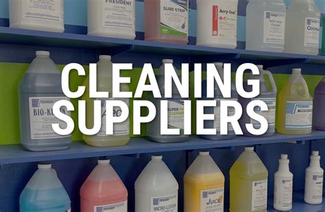 Choose the Appropriate Cleaning Products