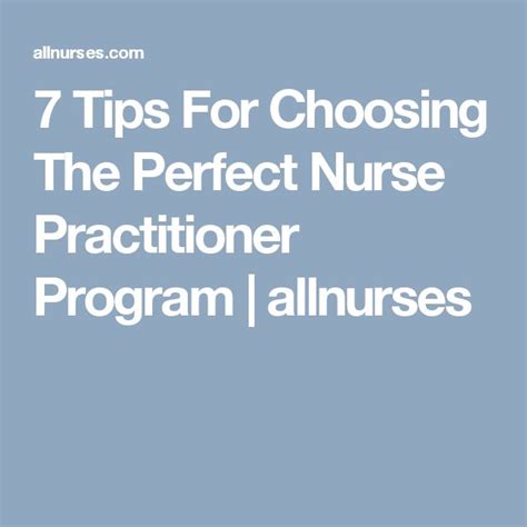 Choosing the Perfect Nursing Program