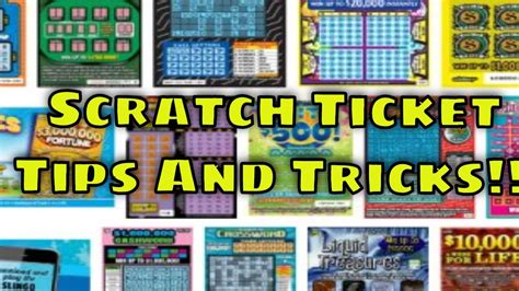 Choosing the Perfect Scratch-Off Ticket: Tips for a Successful Experience