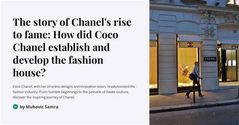 Chronicle of Chanel's rise to fame