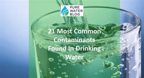 Common Contaminants Found in Household Water