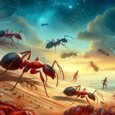 Common Explanations for Dreams Involving Ants Crawling on Your Face