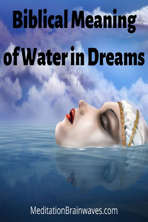 Common Significance Linked to Dreams of Water Flowing in One's Ear