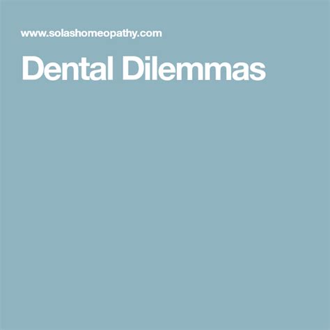 Common Themes and Variations in Dreams of Dental Dilemmas