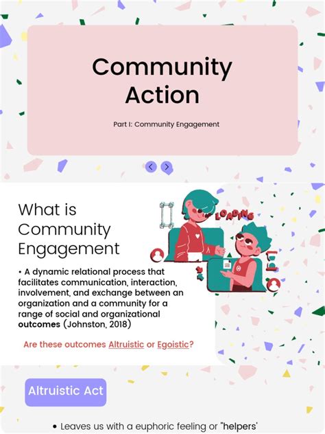 Community Engagement and Altruistic Endeavors