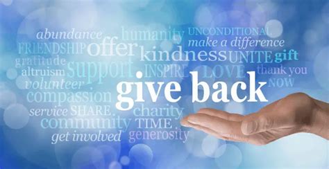 Compassionate Contributions and Giving Back