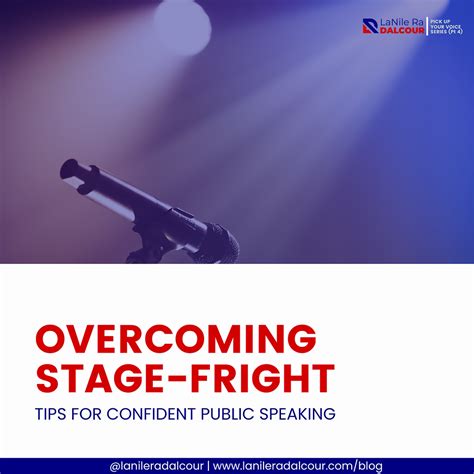 Conquering Stage Fright: Strategies for Confident and Genuine Presentation