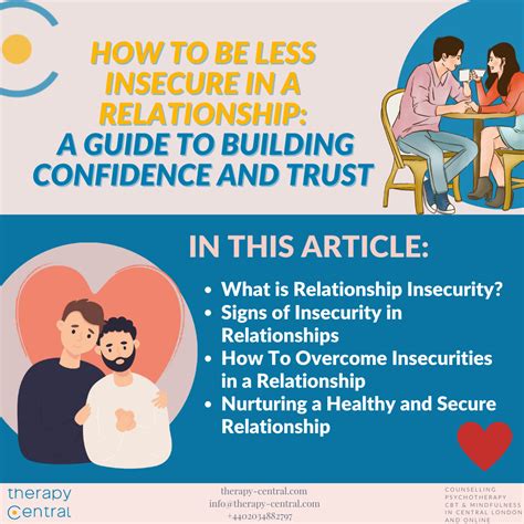 Considering the Role of Trust and Insecurity in Relationships