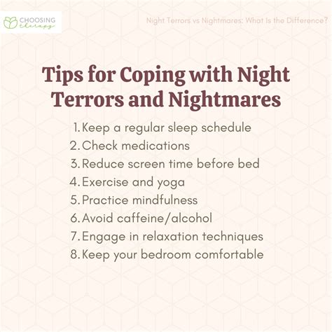 Coping Strategies: Managing Troubling Nightmares