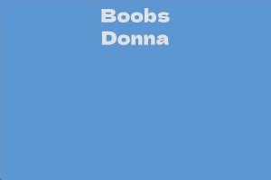 Counting the Cash: Boobs Donna's Net Worth