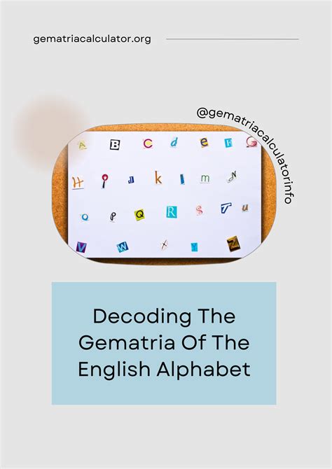 Cracking the Code: Insights and Strategies for Decoding the Mysterious Significance of Alphabet Letter Dreams