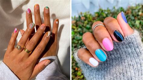 Create Unique Designs by Combining Different Nail Polish Shades