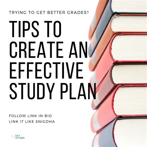 Create an Effective Study Plan