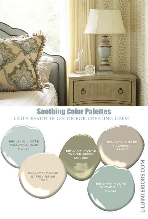 Creating a Soothing Color Scheme