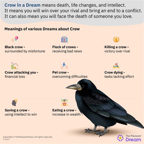 Crow Dreams as Signs: What Do They Herald?