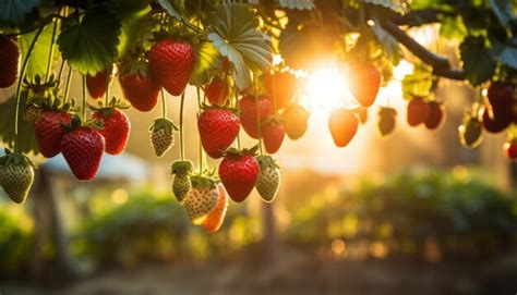 Cultivating Vibrant and Thriving Strawberry Plants: Techniques for Optimal Growth