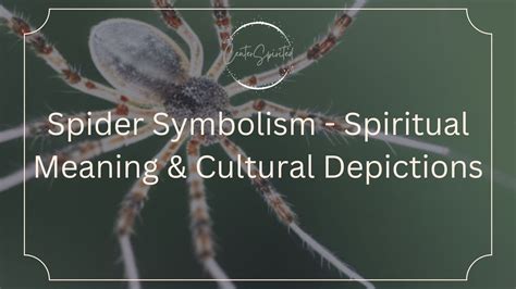 Cultural Symbolism and Spider Dream Meanings