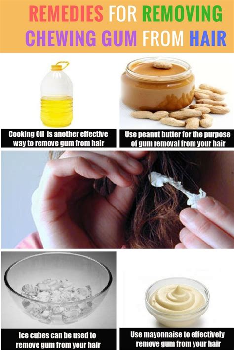 DIY Remedies: Effective Home Solutions for Removing Chewing Gum from Tresses