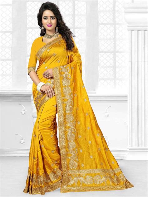 Dare to Dazzle: Embrace the Elegance of a Yellow Saree